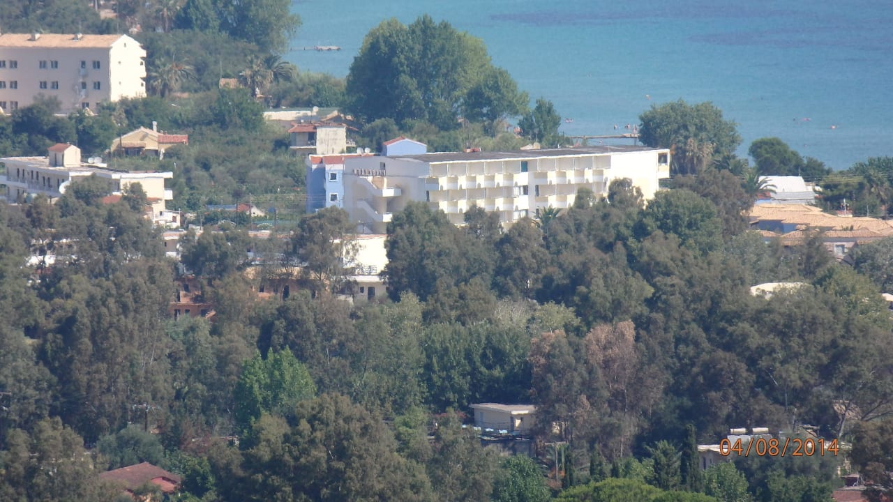 Ansicht aus weiter Ferne Hotel Albatros