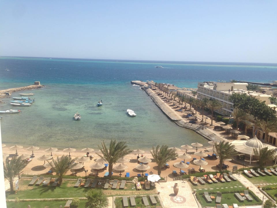 Widok z piątego piętra Royal Star Beach Resort