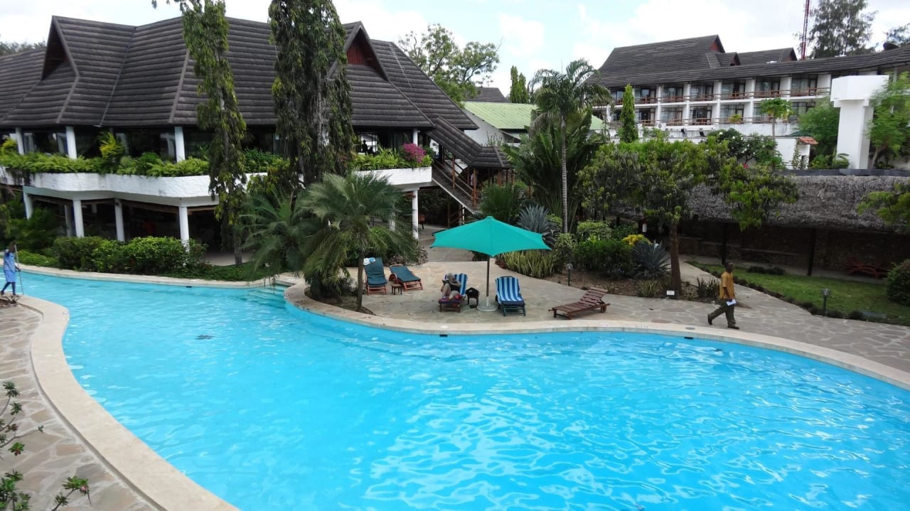 Vom Zimmerbalkon Hotel Traveller's Club