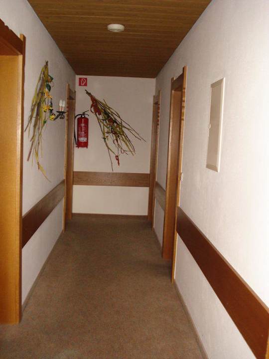 Flur vor den Zimmern Hotel Zum Postillion