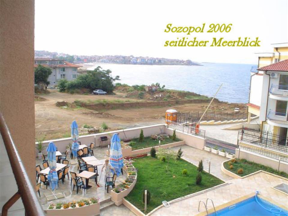 Das ist der Meerblick Hotel Selena Beach