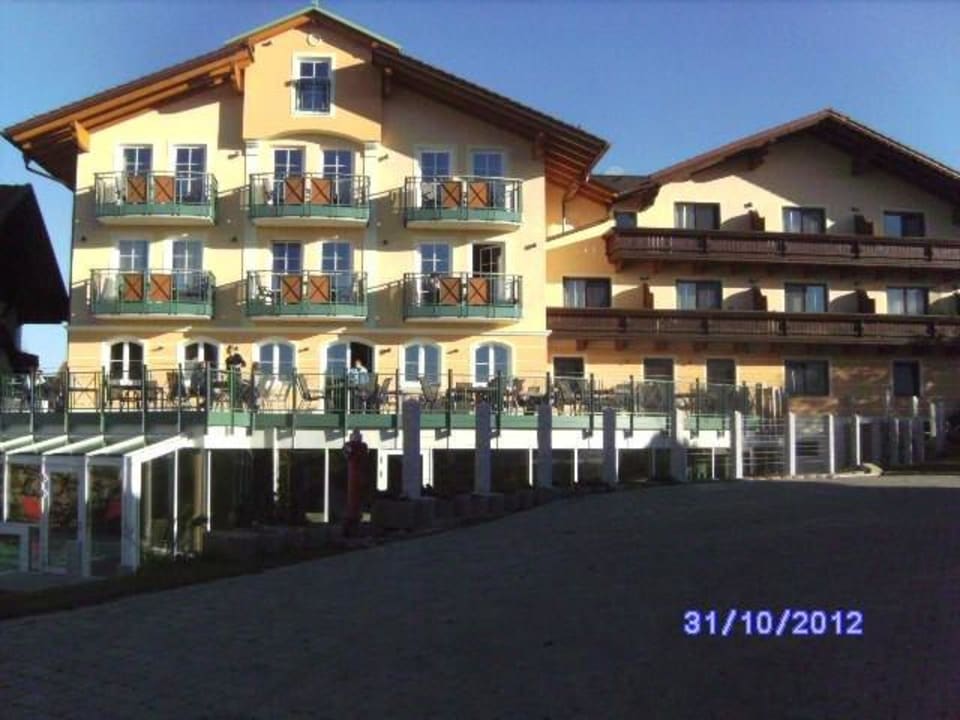 Rückansicht Das Stemp Wellnessresort
