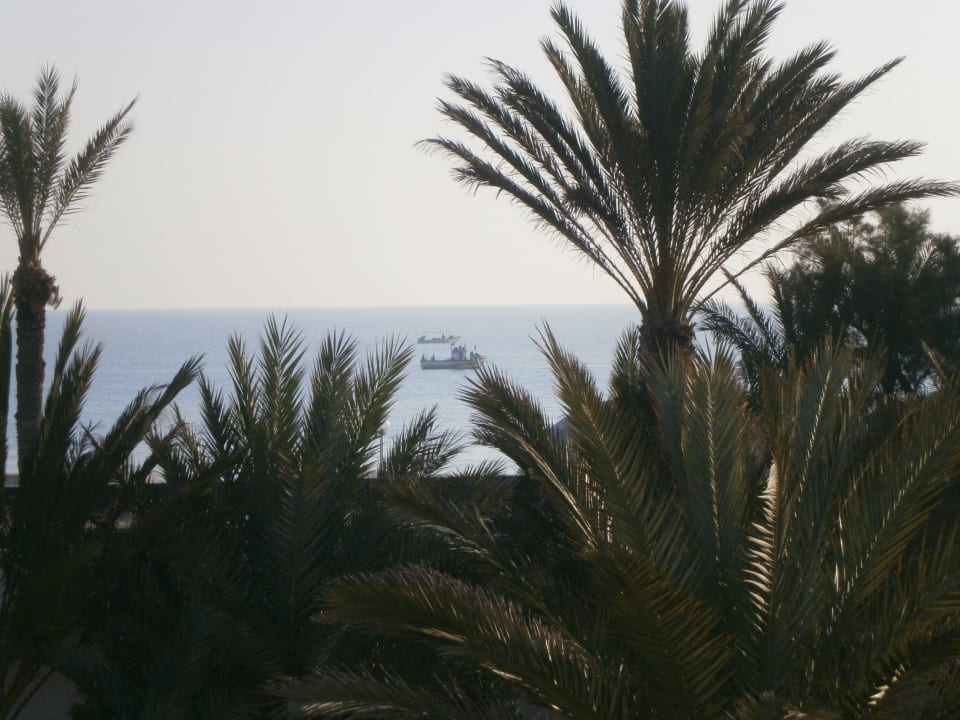 Blick bei Sonnenaufgang Hotel Dar Salem