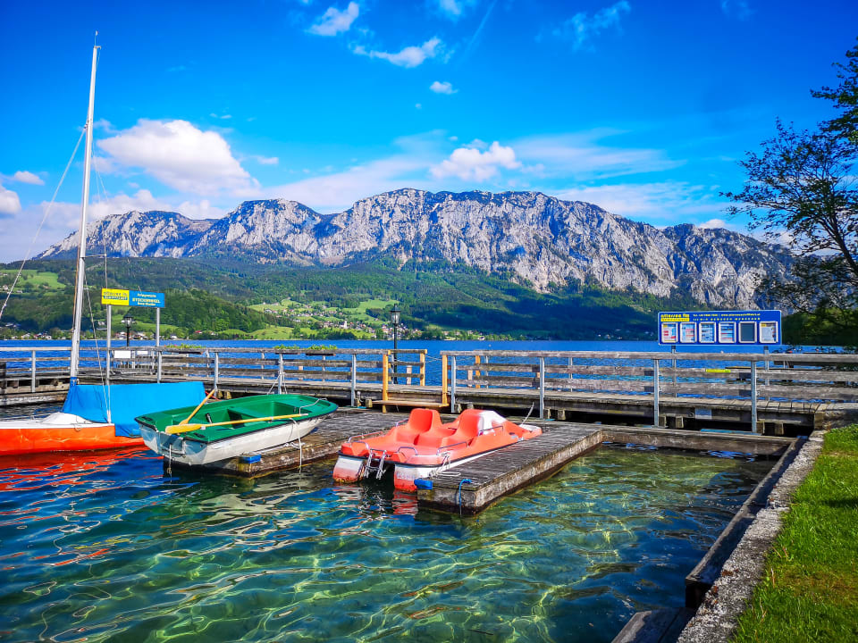 Ausblick Hotel Stadler am Attersee