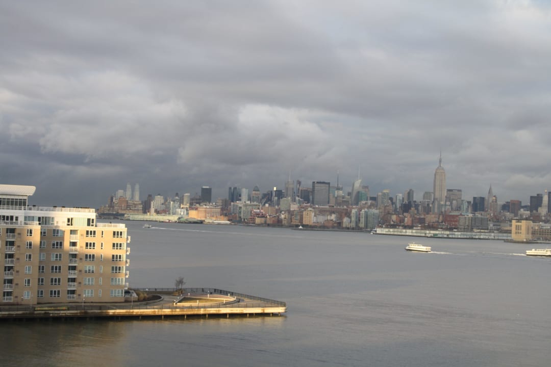 Blick auf Manhatten Hyatt Regency Jersey City On The Hudson