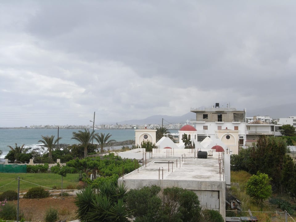 Ausblick vom Zimmer Tylissos Beach Hotel