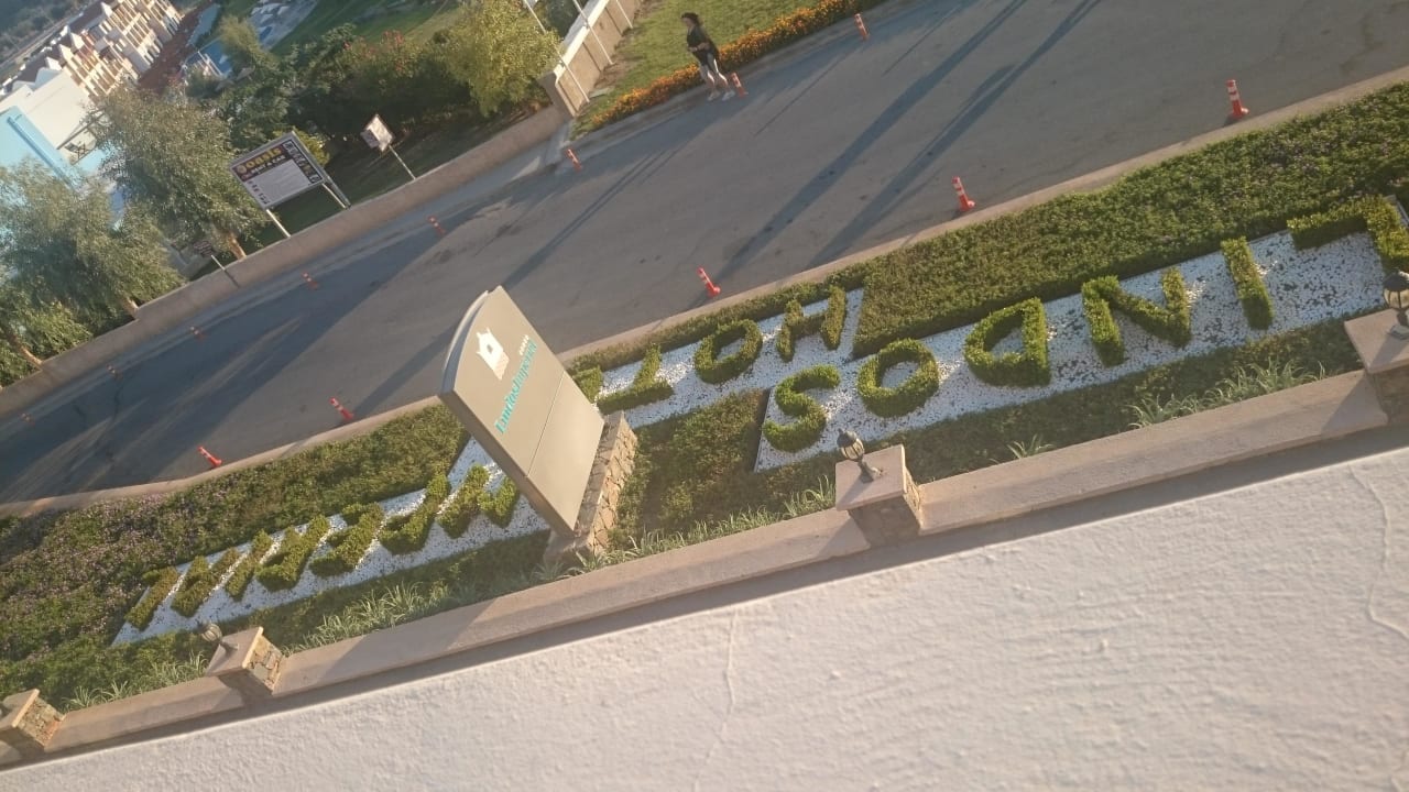 Ausblick Zimmer 3109 vor Wechsel Lindos Imperial Resort & Spa