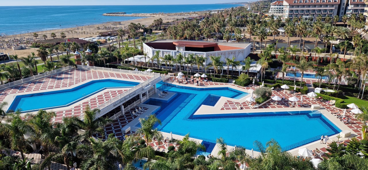 Ausblick Royal Taj Mahal Hotel