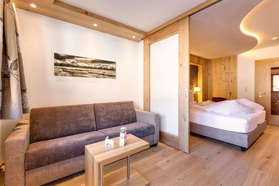 Suite Schönjoch Eiche Kinderschlafteil Hotel Panorama