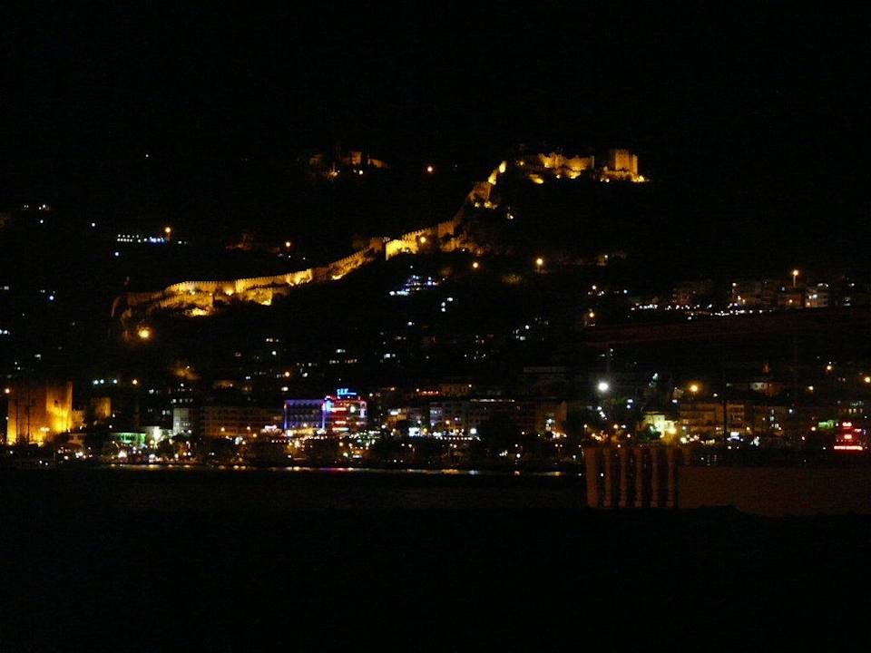 Blick auf die Burg Hotel Panorama