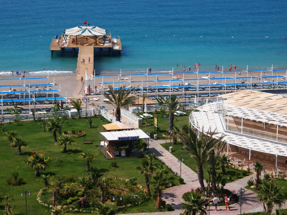 Blick vom Balkon Seaden Sea Planet Resort & Spa
