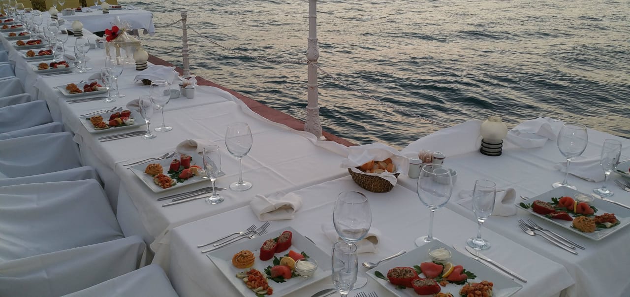 Abendessen am Steg Labranda Alantur Resort