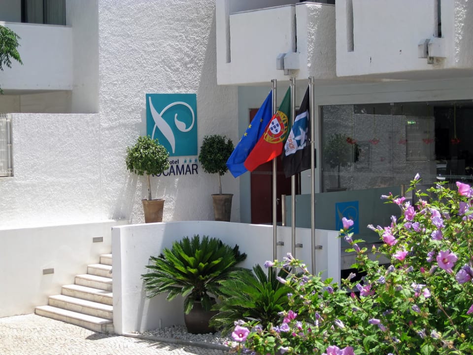 Hotel-Eingang Rocamar Exclusive Hotel & Spa