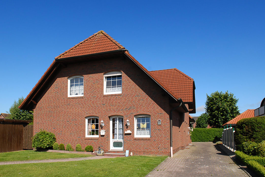 Außenansicht Ferienhaus Nordseerose