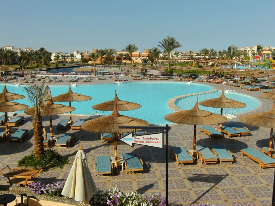Vordere Poolanlage Pickalbatros Dana Beach Resort - Hurghada