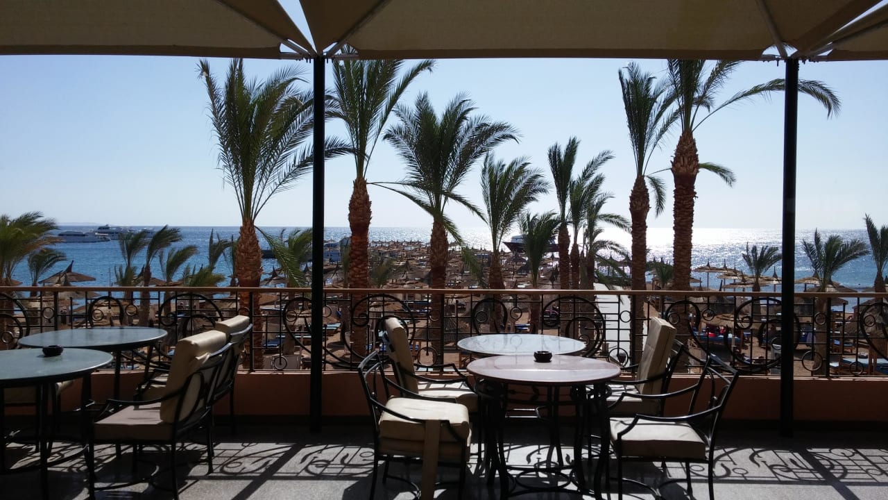 Ausblick vom Restaurant Beach Albatros Resort