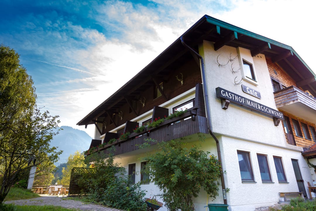 Außenansicht Landhotel Maiergschwendt