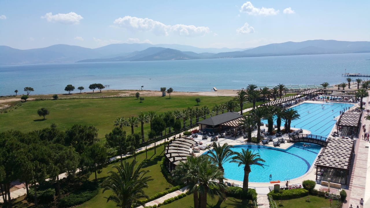 Balkon-Ausblick vom Zimmer 1514 Venosa Beach Resort & Spa