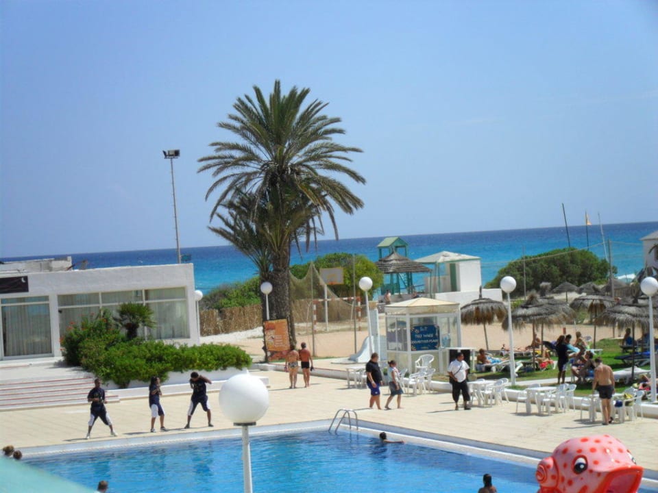 Ausblick von unserem Zimmer Hotel El Mouradi Cap Mahdia