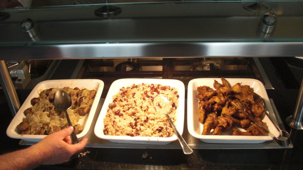 Teilansicht Buffet Hotel Riu San Francisco - Adults only