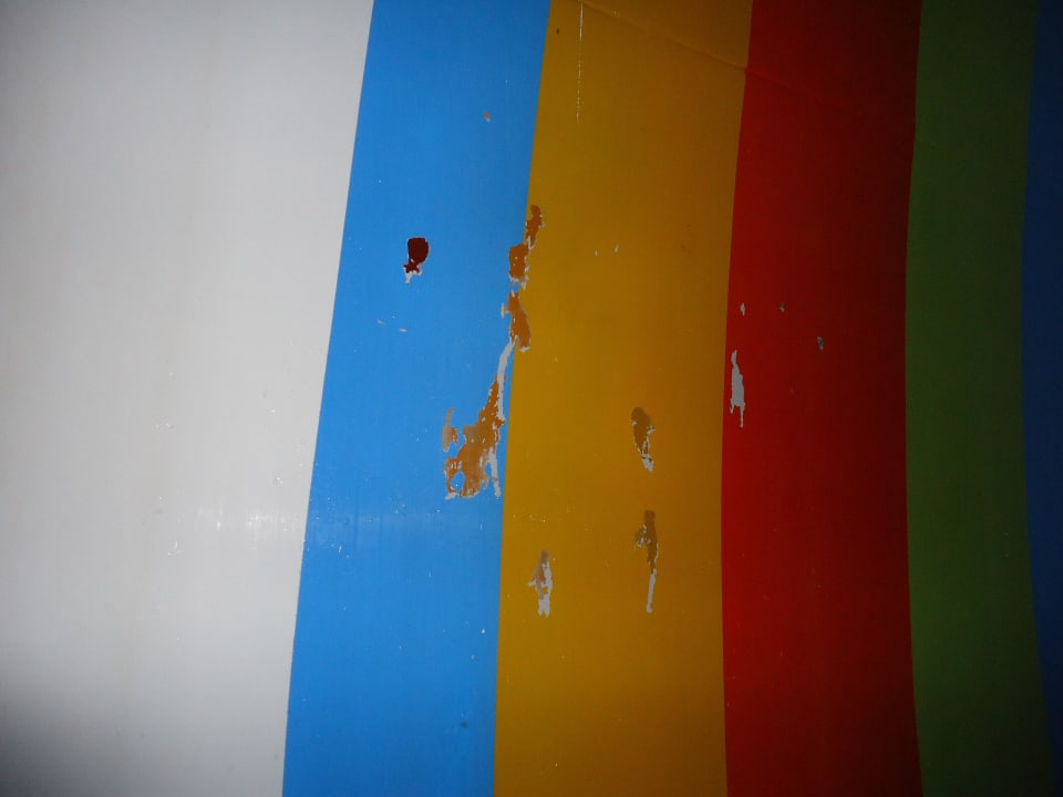 Lackschäden Rutsche Riverside Garden Resort