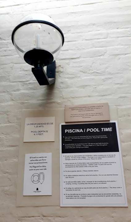 Pool Hotel Casa Andina Nasca