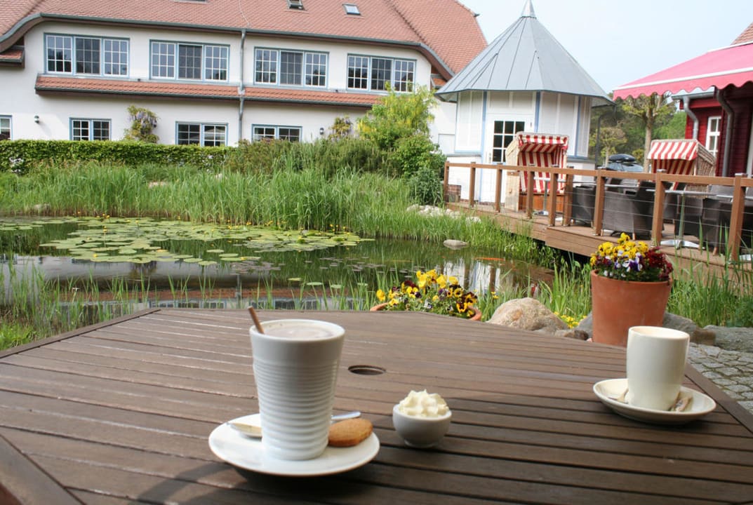Von der Terrasse Richtung Süden Hotel Fürst Jaromar