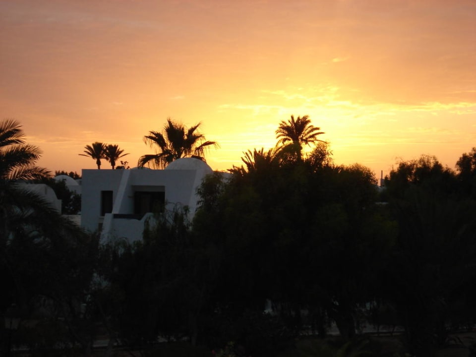 Sonnenuntergang im Playa Hotel Jasmina Playa