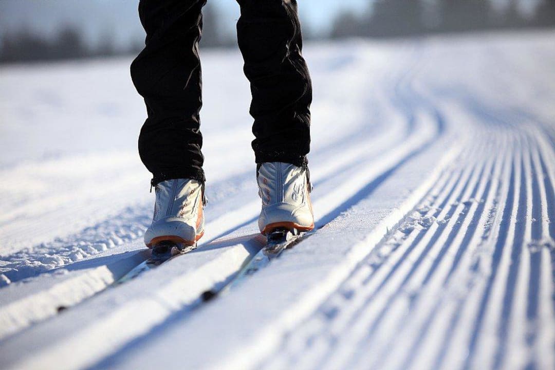 Große Auswahl von Langlaufskiern direkt im Hotel! Hotel Kraftquelle Schlossblick