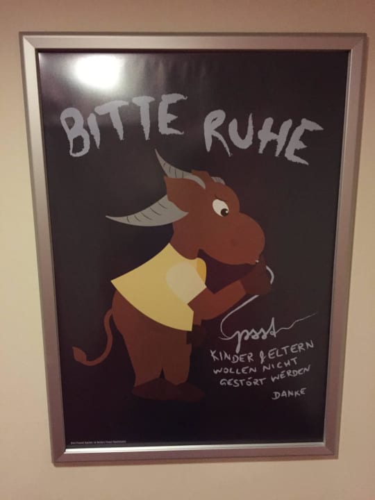 Es soll leise im Kinderhotel sein Reiters Finest Family Hotel