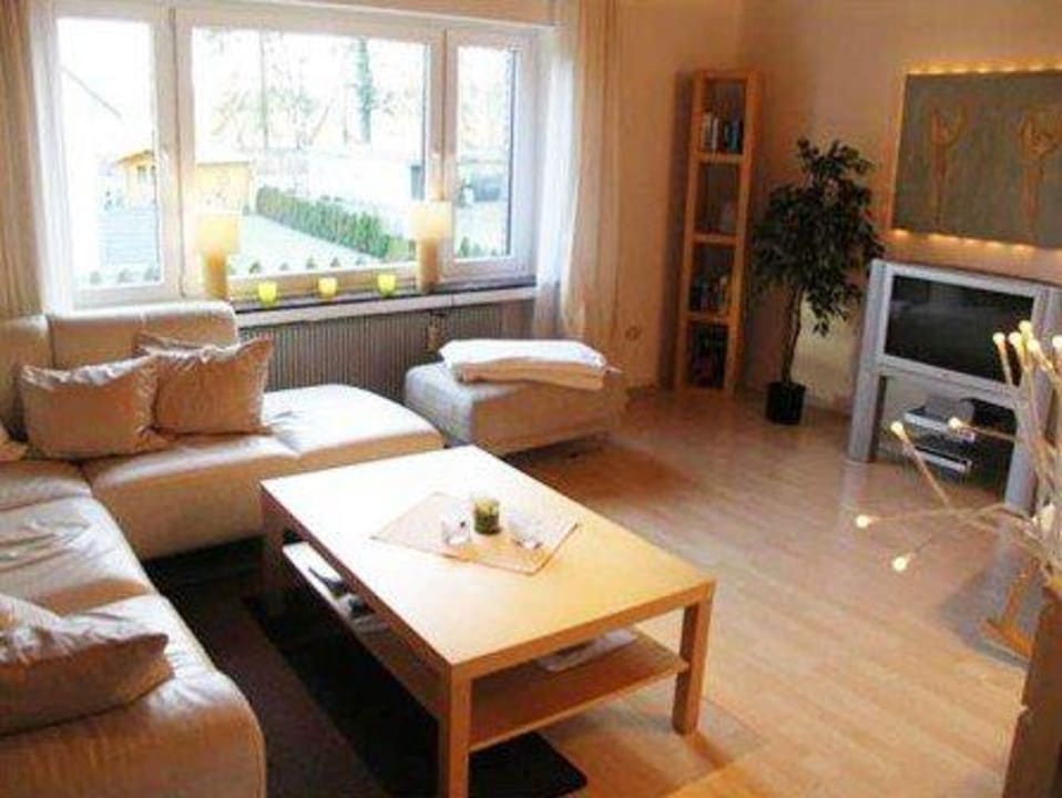 Wohnzimmr Ferienhaus Detmold