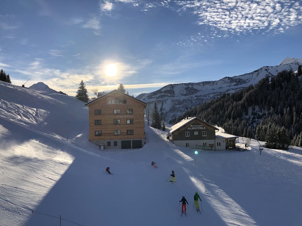 Außenansicht Hotel Almstüble Bergfrieden
