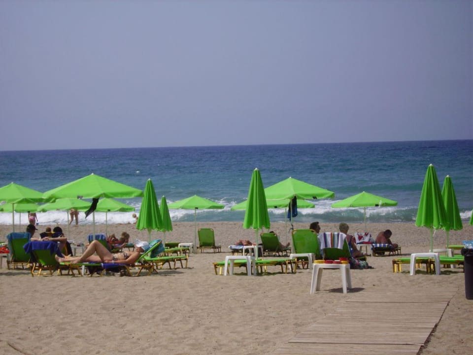 Blick zum Meer Golden Beach Rethymnon