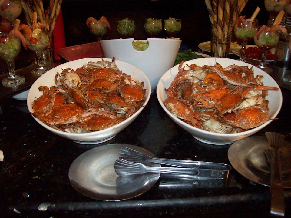 Krebse durften bei "Seafood" nicht fehlen Premier Le Reve Hotel & Spa