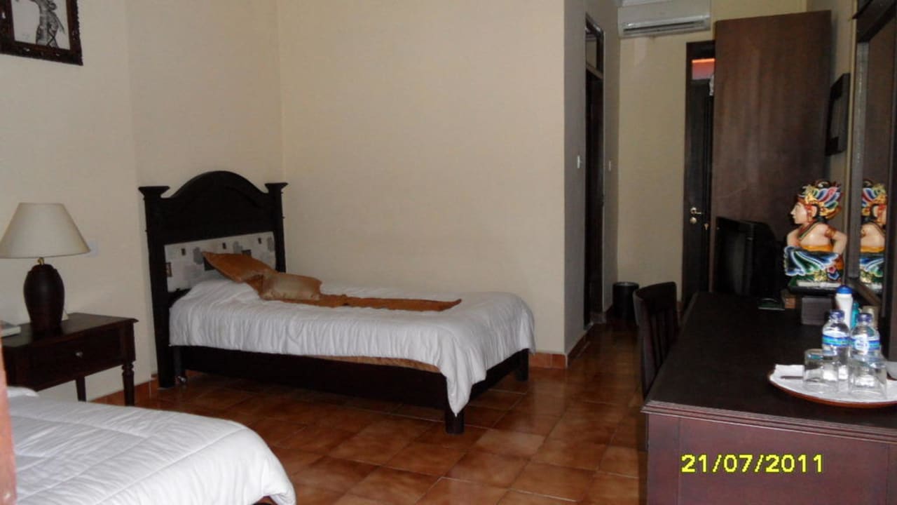 Geräumiges Zimmer Villa Shanti Beach