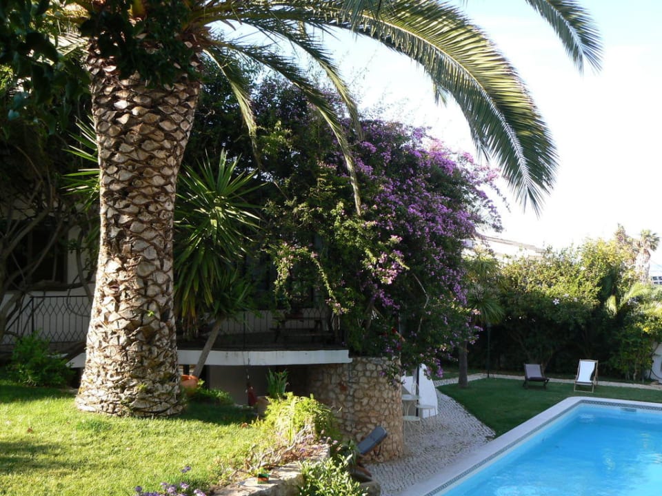 Pool und der Garten Hotel A Beira Sol