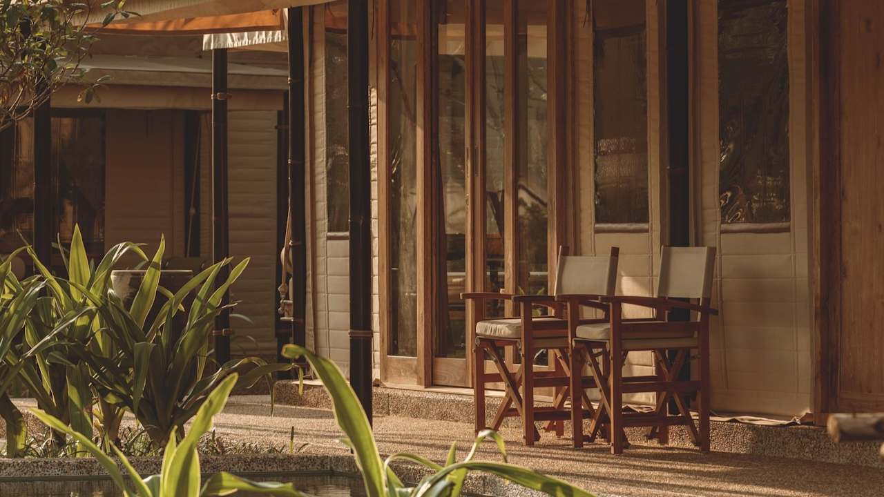 Außenansicht Twinpalms Tented Camp Phuket