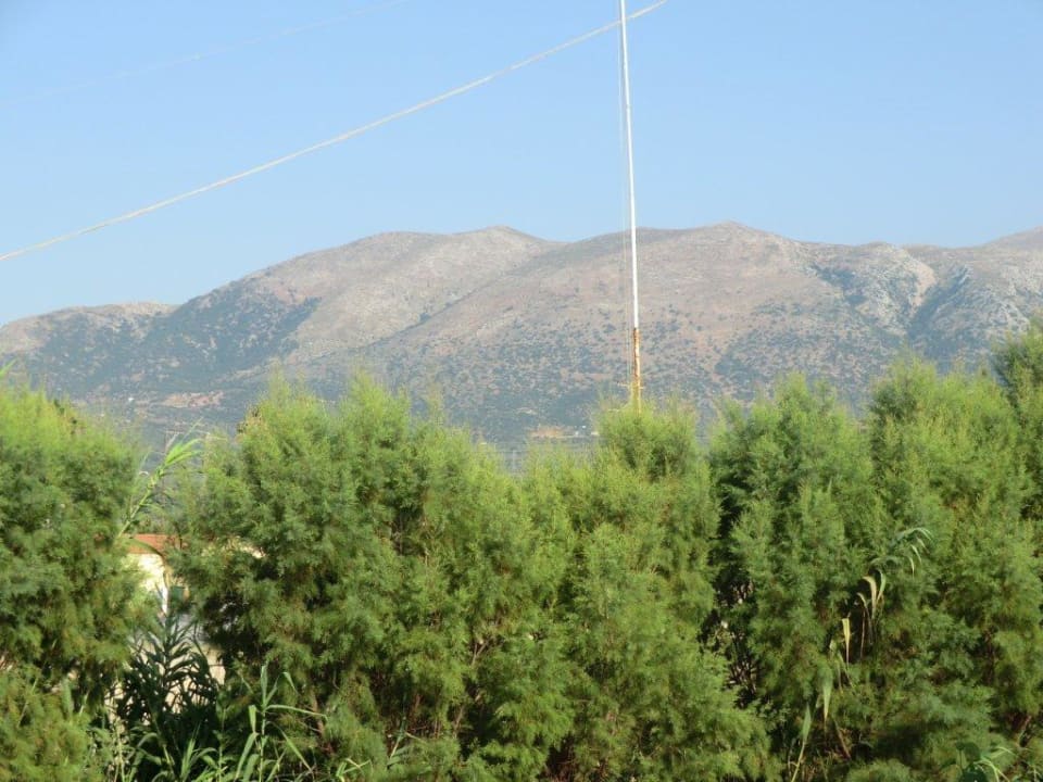 Blick zu den Bergen Phãea Cretan Malia