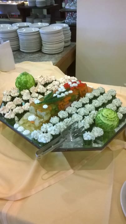 Gurken mit Frischkäse und in Aspik Apollon Hotel