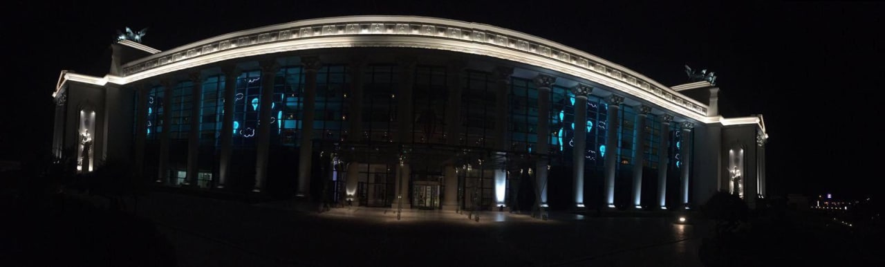 Hotel bei Nacht The Land of Legends Kingdom Hotel