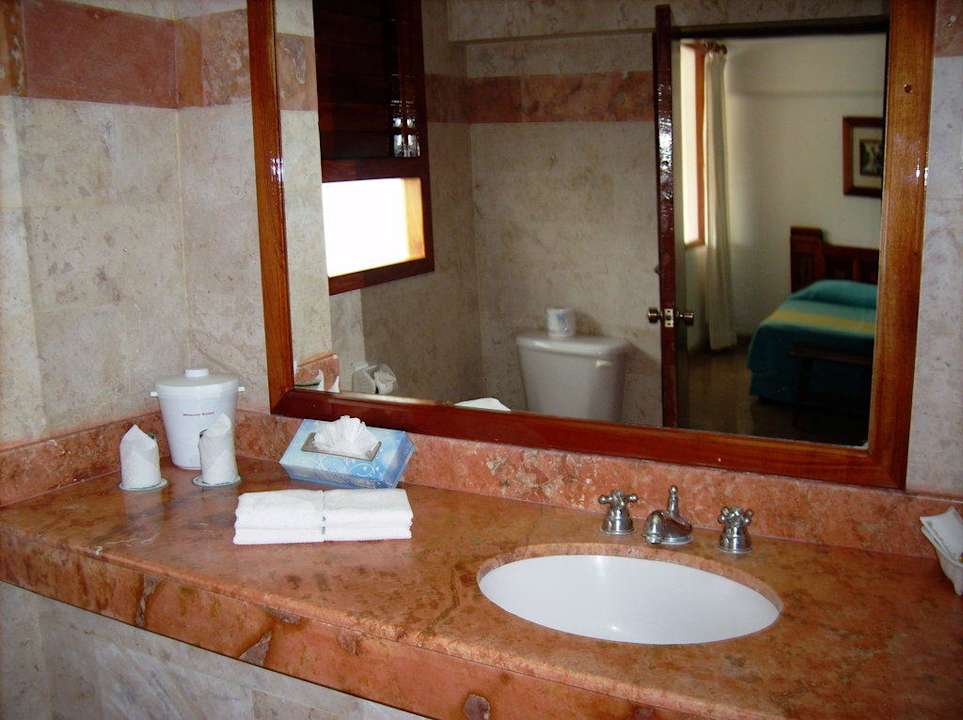 Badezimmer Hotel Mayaland