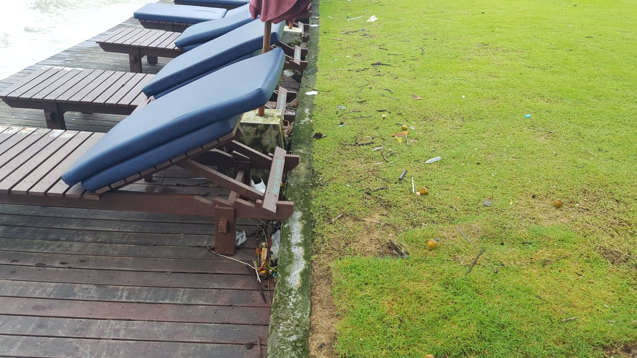 Überall Dreck und Schmutz Khaolak Laguna Resort