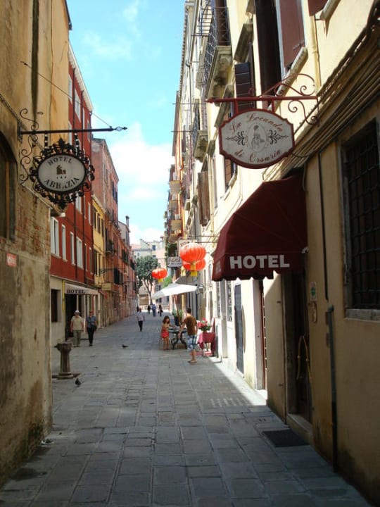 Hoteleingang Hotel Locanda di Orsaria