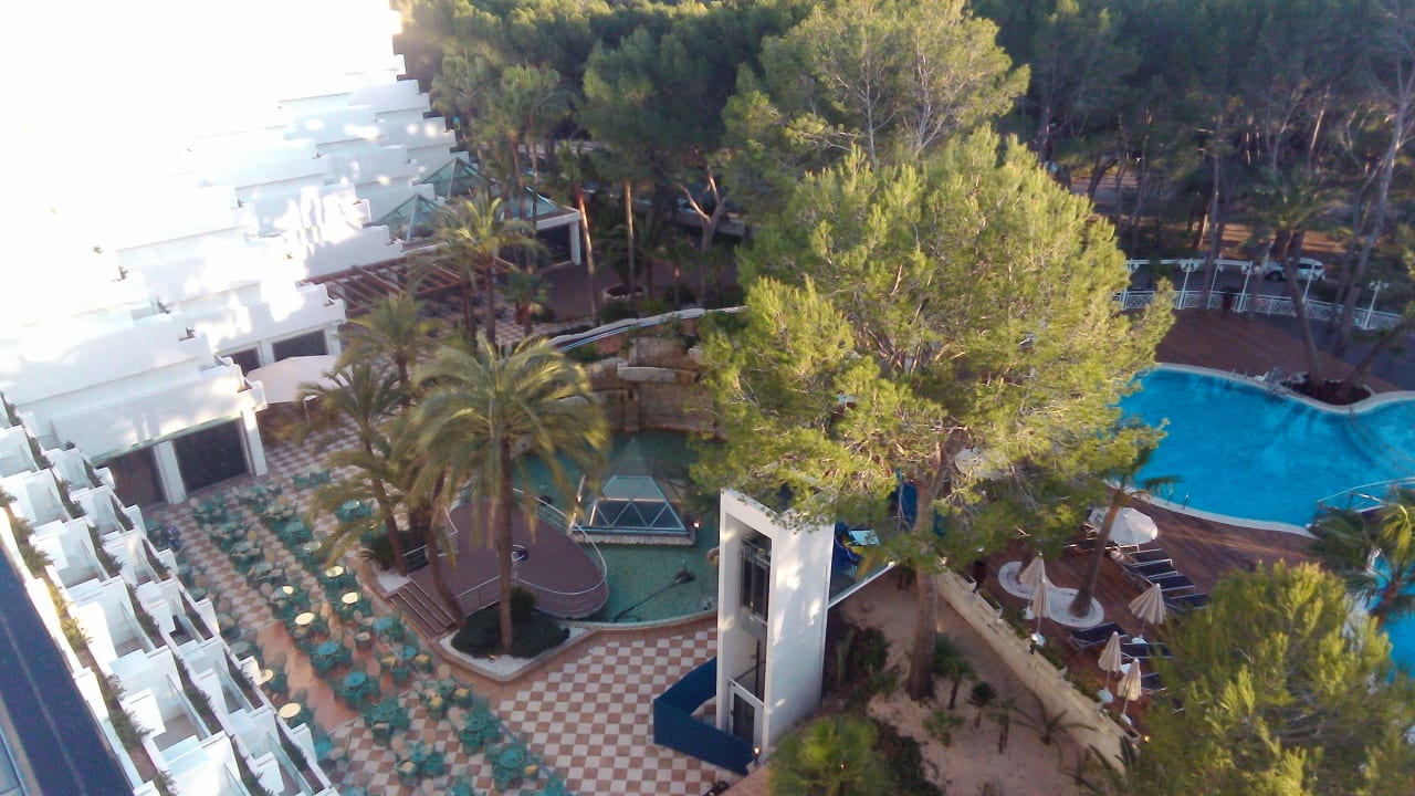 Gartenanlage allsun Hotel Bella Paguera