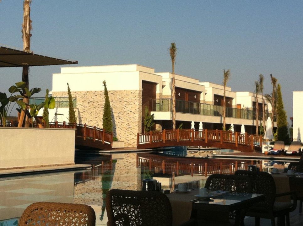 Blick auf die Bungalows Sherwood Blue Belek