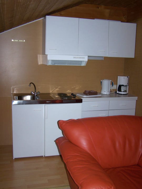 Küchenzeile im Appartement Hotel Birkenhof