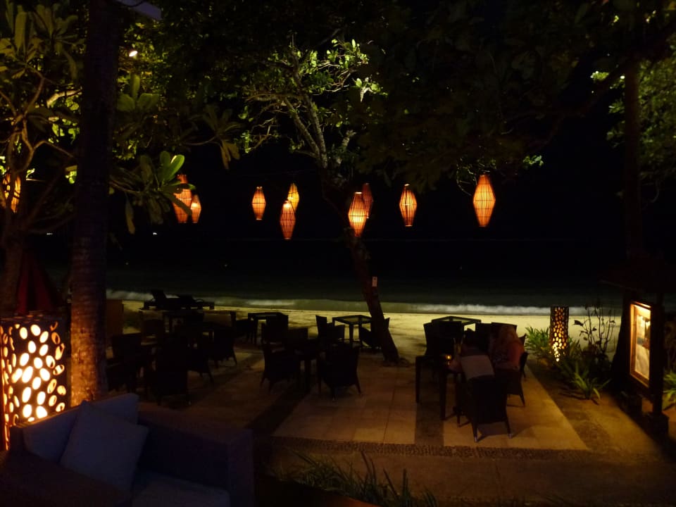 Blick auf das Strandrestaurant The Laguna A Luxury Collection Resort & Spa