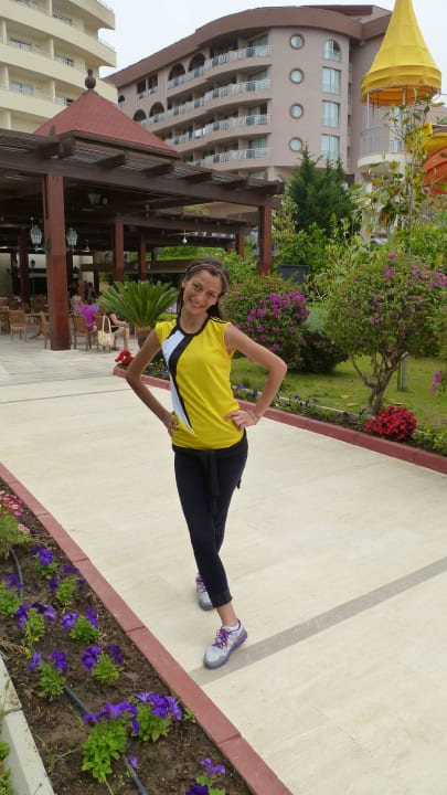 Die sportlichen Aktivitäten mit Müge waren super. Saphir Resort & Spa