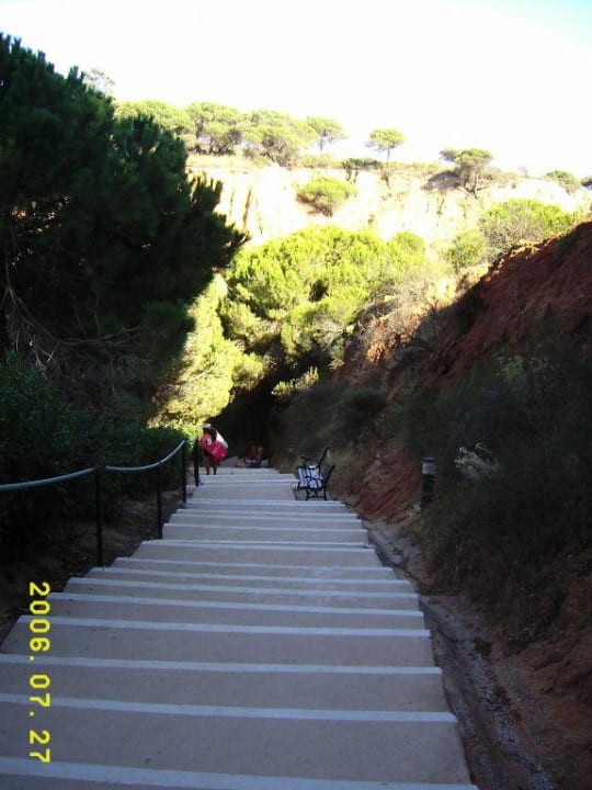 Treppe zum Strand 3HB Falésia Mar
