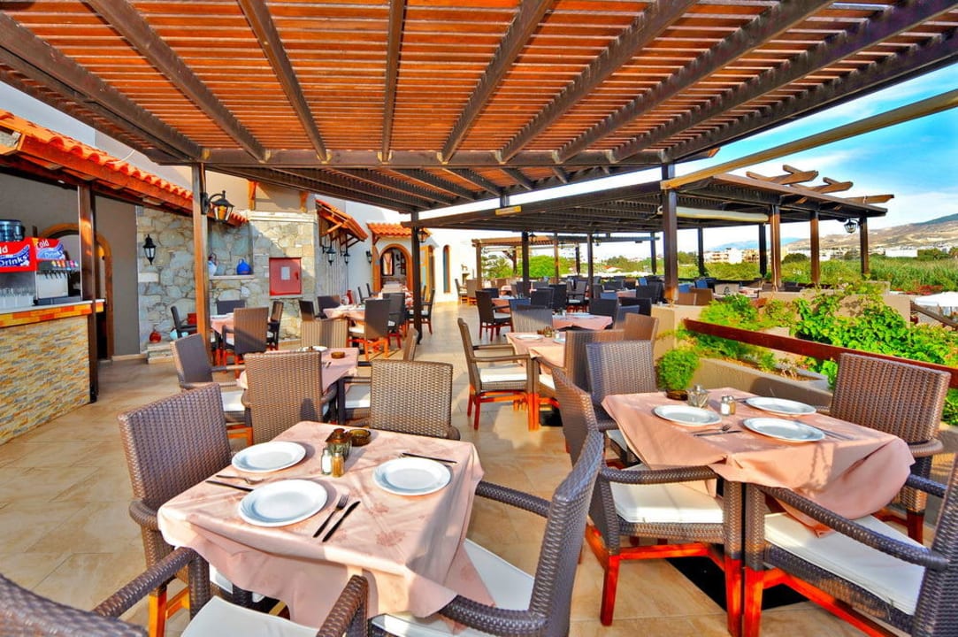 Gaia Garden 2009 restaurant outside Gaia Garden Hotel